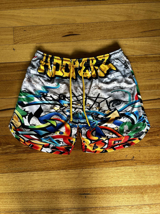 Grafiti hoop shorts